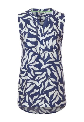 STREET ONE Camicia da donna  bianco / navy