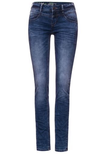 STREET ONE Jeans  blu denim / argento / verde