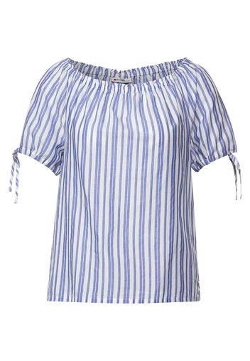 STREET ONE Camicia da donna  blu / bianco