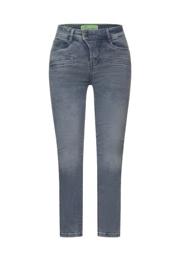 STREET ONE Jeans  grigio denim / verde / argento