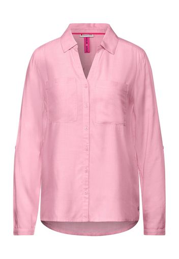 STREET ONE Camicia da donna 'Chambray'  rosa / rosso