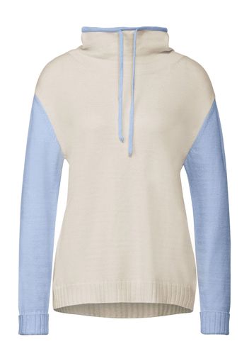 STREET ONE Pullover  crema / blu