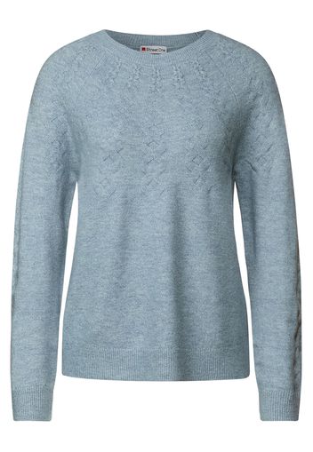 STREET ONE Pullover  blu colomba