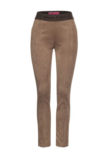 STREET ONE Pantaloni  marrone / marrone scuro