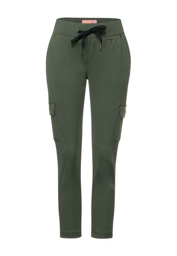 STREET ONE Pantaloni cargo 'Bonny'  verde scuro