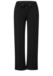 STREET ONE Pantaloni con piega frontale  nero