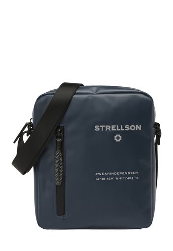 STRELLSON Borsa a tracolla 'Stockwell 2.0 Marcus'  blu scuro / grigio chiaro