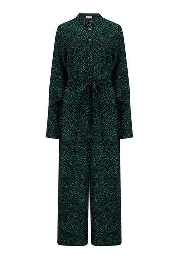 Sugarhill Brighton Tuta jumpsuit 'ADELE'  verde / nero