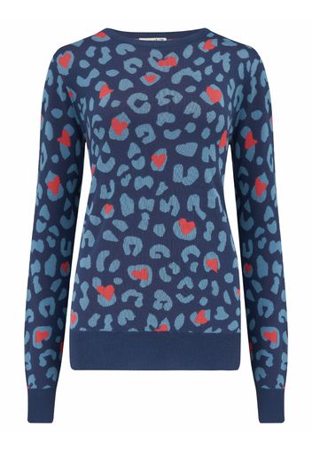 Sugarhill Brighton Pullover  blu / blu chiaro / rosso