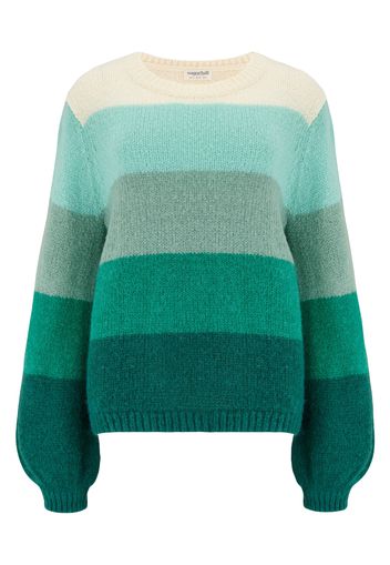 Sugarhill Brighton Pullover  verde / verde erba / verde scuro / bianco