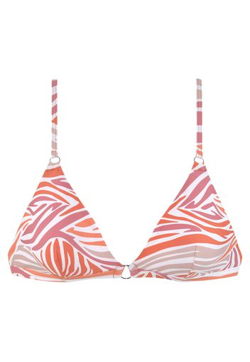 SUNSEEKER Top per bikini  arancione / rosa / bianco