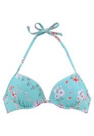 SUNSEEKER Top per bikini 'Ditsy'  blu chiaro / colori misti