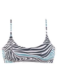 SUNSEEKER Top per bikini  turchese / bianco