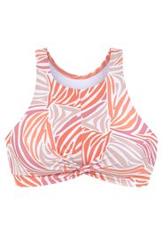 SUNSEEKER Top per bikini  bianco / lilla pastello / rosso violaceo / arancione