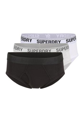 Superdry Slip  bianco / nero / grigio