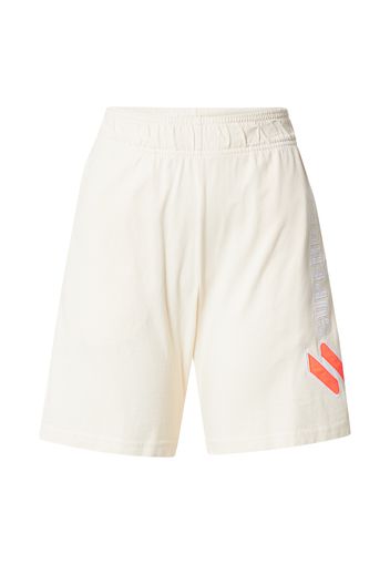 Superdry Pantaloni 'CODE'  offwhite / bianco / arancione scuro