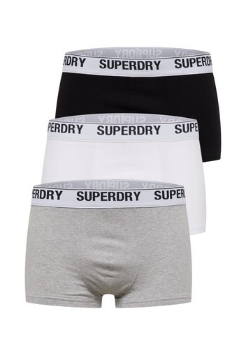 Superdry Boxer  grigio sfumato / bianco / nero