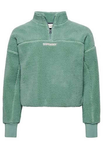 Superdry Pullover  verde / bianco