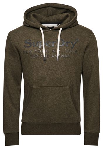 Superdry Felpa 'Venue'  cachi / nero / bianco