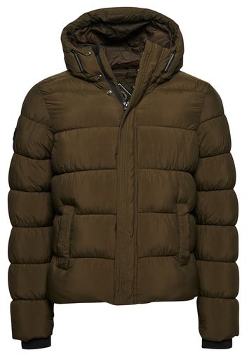 Superdry Giacca sportiva  oliva / nero