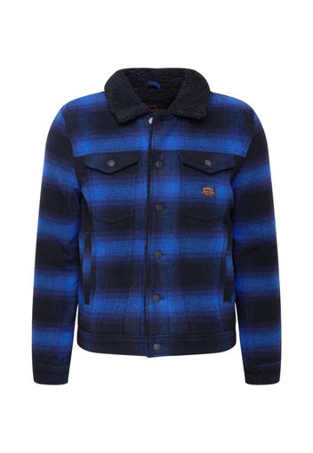 Superdry Giacca di mezza stagione 'Highwayman'  blu / nero