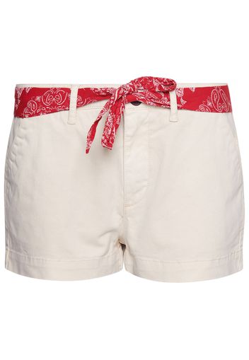 Superdry Pantaloni chino  blu / rosso sangue / bianco