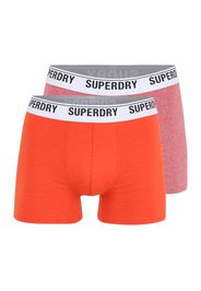 Superdry Boxer  arancione scuro / rosso sfumato / bianco / nero