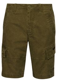 Superdry Pantaloni cargo  oliva / nero