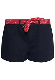 Superdry Pantaloni chino  marino / rosso sangue