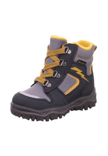 SUPERFIT Boots da neve 'Husky'  grigio scuro / grigio / giallo