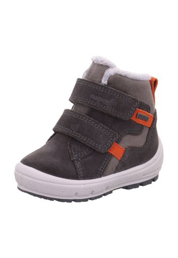 SUPERFIT Boots da neve 'Groovy'  grigio fumo / pietra / arancione