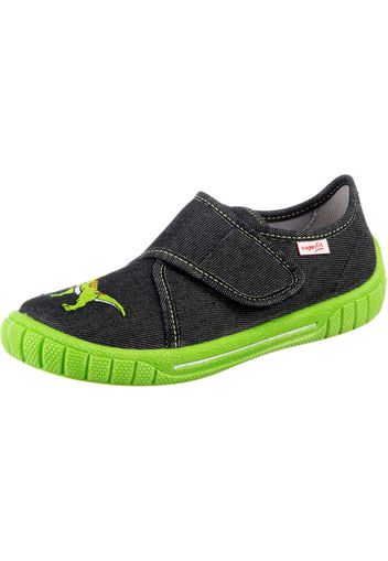 SUPERFIT Ciabatta 'BILL'  verde neon / rosso / nero sfumato / bianco