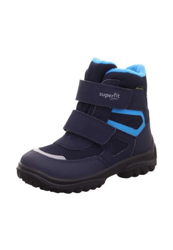 SUPERFIT Boots da neve 'SNOWCAT'  blu chiaro / blu scuro / bianco