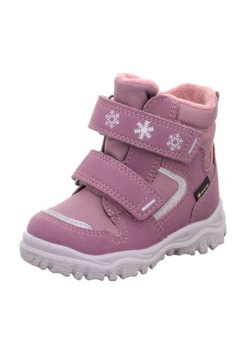 SUPERFIT Boots da neve 'HUSKY'  lilla / bianco