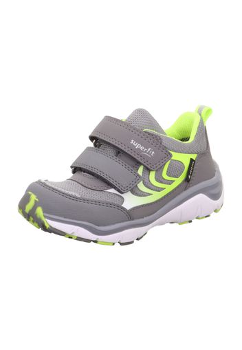 SUPERFIT Sneaker  grigio / verde chiaro / bianco