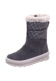 SUPERFIT Boots da neve 'Flavia'  blu colomba / grigio scuro / lavanda / rosso violaceo