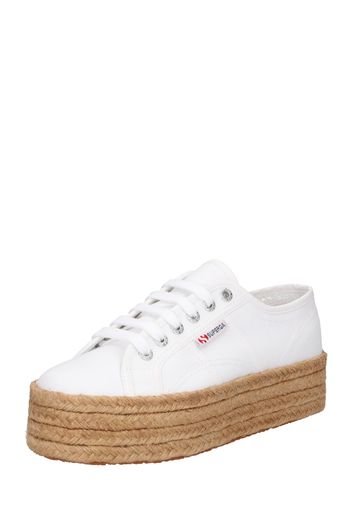 SUPERGA Sneaker bassa  bianco