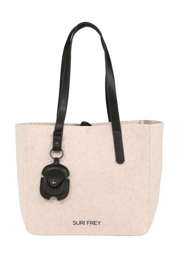 Suri Frey Shopper 'Kristy'  crema / nero