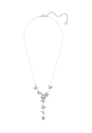 Swarovski Collana 'LILIA'  blu chiaro / argento