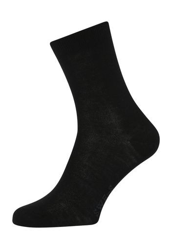 Swedish Stockings Calzino  nero / grigio basalto