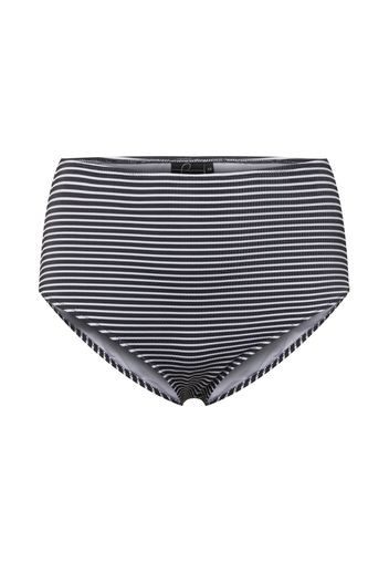 Swim by Zizzi Pantaloncini per bikini 'SNAMITA'  navy / bianco