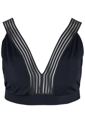 Swim by Zizzi Top per bikini 'SBANDI'  nero