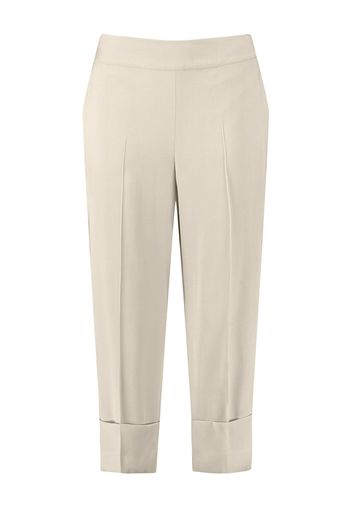 TAIFUN Pantaloni con piega frontale  stucco