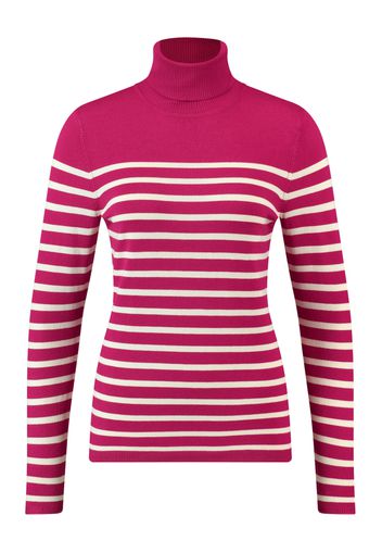 TAIFUN Pullover  magenta / bianco