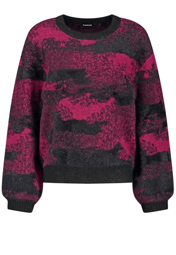 TAIFUN Pullover  fucsia / nero