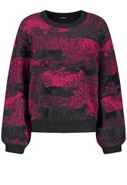 TAIFUN Pullover  fucsia / nero