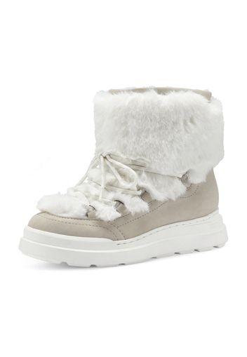 TAMARIS Boots da neve  grigio / bianco