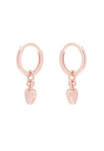 Ted Baker Orecchini 'Tiny Heart Huggie'  oro rosé