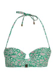 Ted Baker Top per bikini 'VALARIA'  marrone scuro / giada / bianco