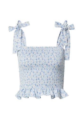 The Frolic Top  blu chiaro / bianco / blu fumo